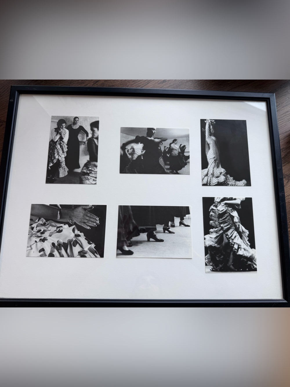 Black and White Flamenco Dance Photography Wall Art
